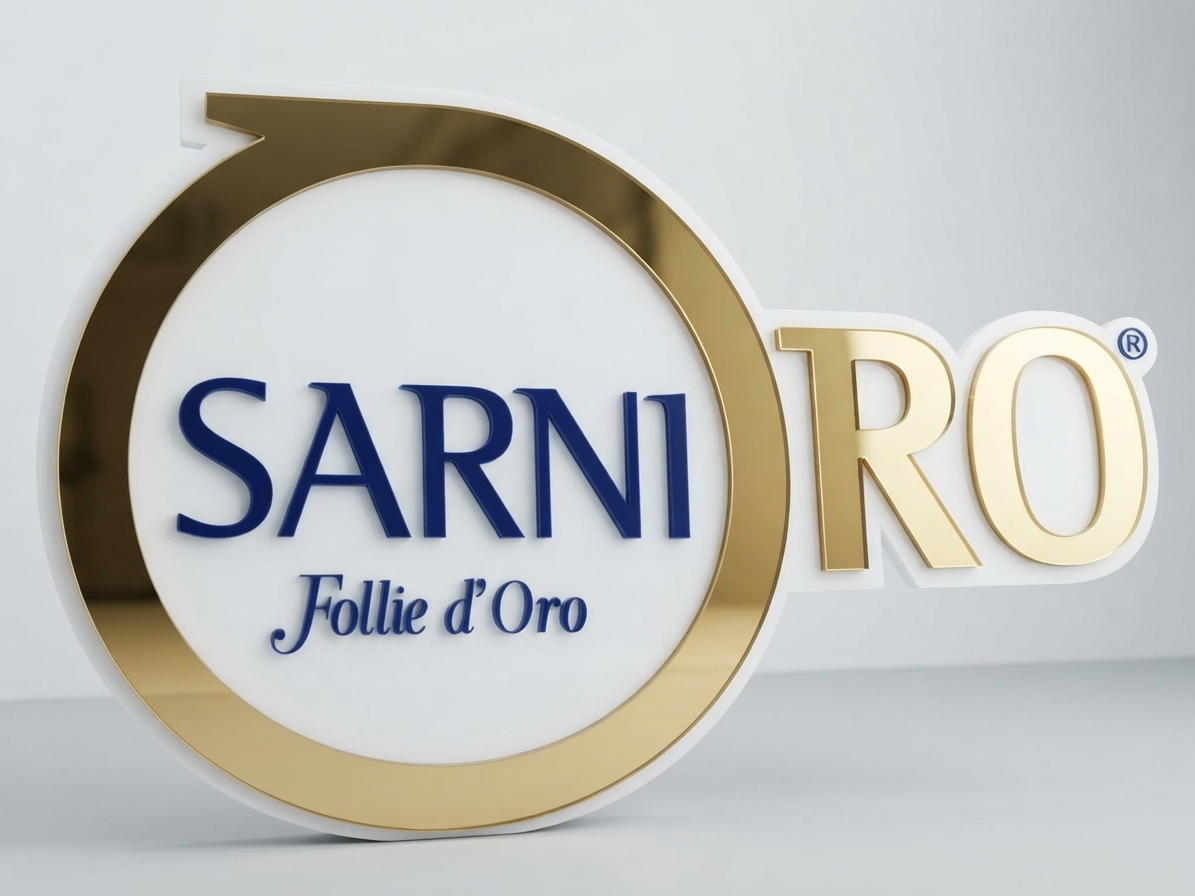 targa plexiglass lettere a rilievo